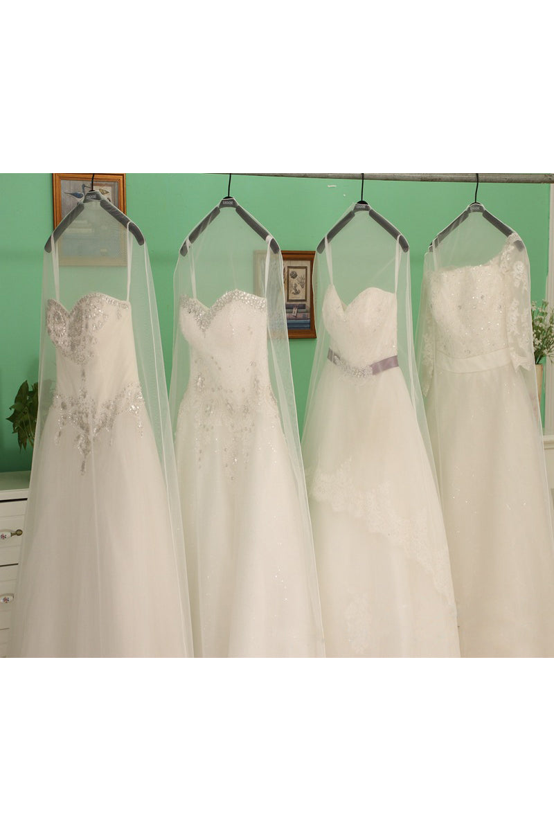Housse à vêtements en tulle simple