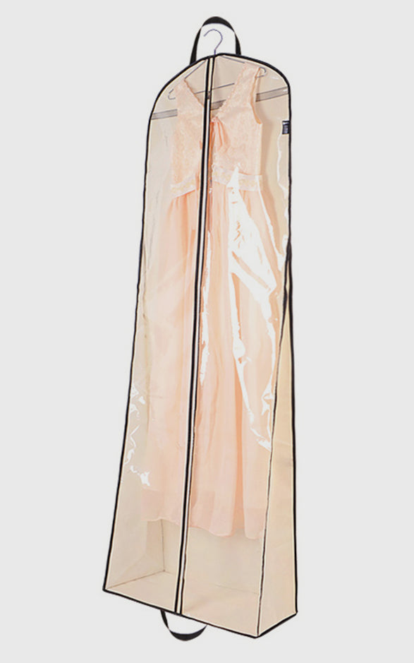 Bolsa de prenda no tejida con frontal