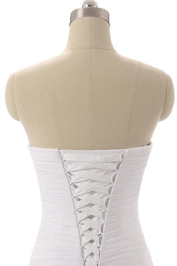 A-Line maxi šaty bez rukávů s výstřihem srdíčko, aplikace, korzetové zapínání na zádech, šifonová krajka