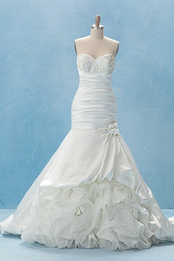 Šaty Mořská panna Charming Sweetheart s volánky