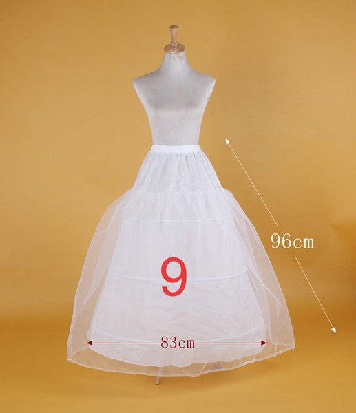 Wedding Petticoat Hoop Crinoline Bridal Underskirt Fancy Skirt Slip