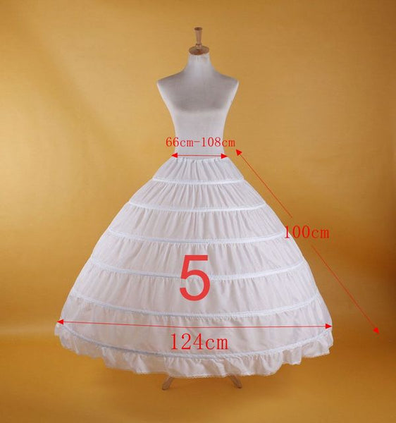 Wedding Petticoat Hoop Crinoline Bridal Underskirt Fancy Skirt Slip