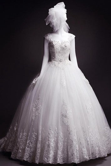 Ball Gown Sweetheart Lace Dress