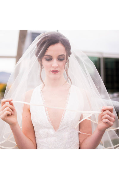 Super Fairy Simple Multi-Layer Short Wedding Veil