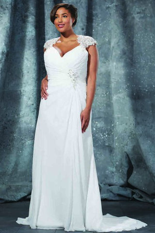 Queen size hot sale wedding dresses