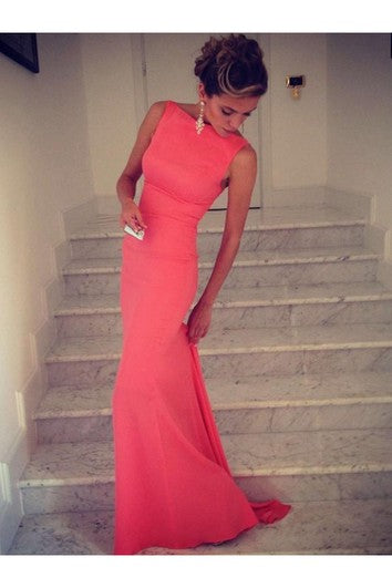 Mořská panna šaty bez rukávů s vysokým límcem z elastanu dlouhé až na zem