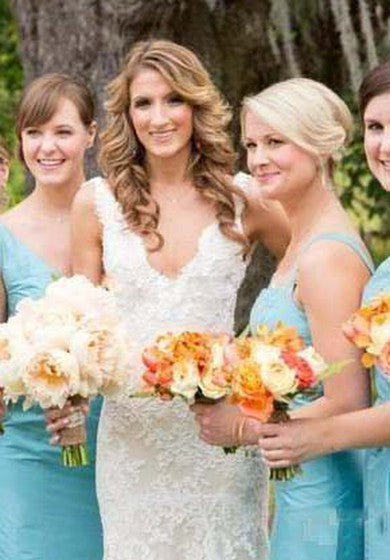 Cordero sin cuello sin cuello sin cuello sin cuello de mangas Vestido de novia de boda de verano